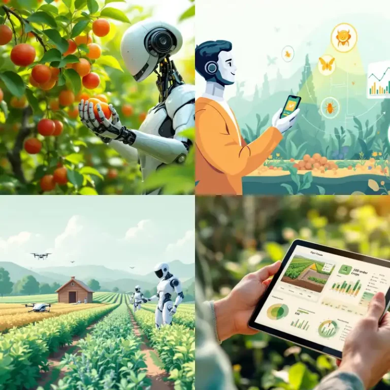 농업의 미래를 이끄는 AI와 로봇 기술: 애그리테크 혁명