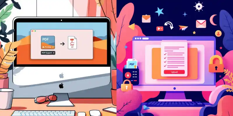 온라인 도구를 이용한 PDF 보호