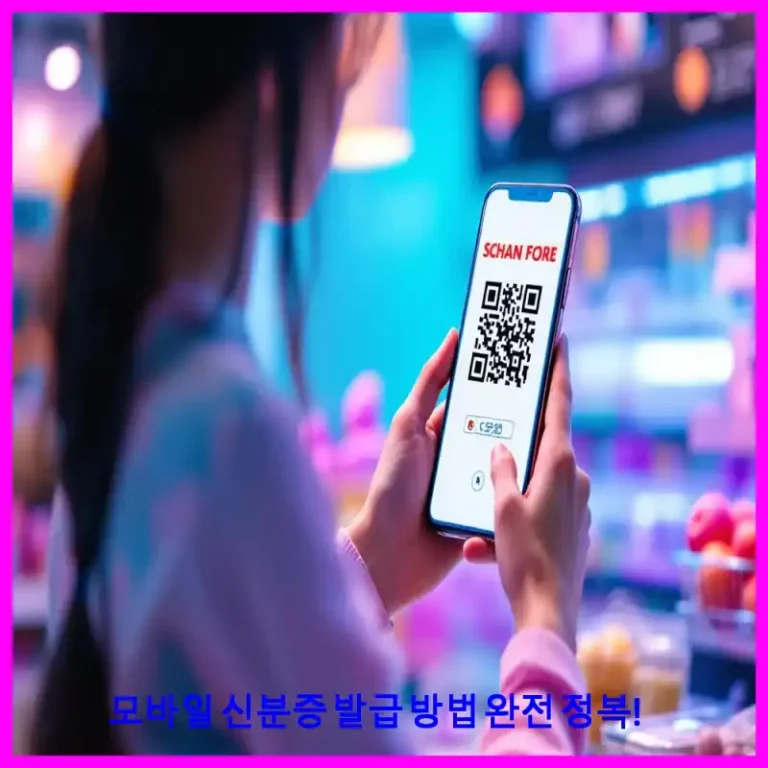 모바일 신분증 발급 방법 완전 정복!