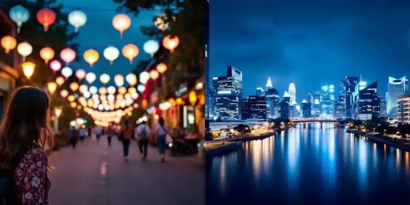 싱가포르: 치안 최고 도심 여행