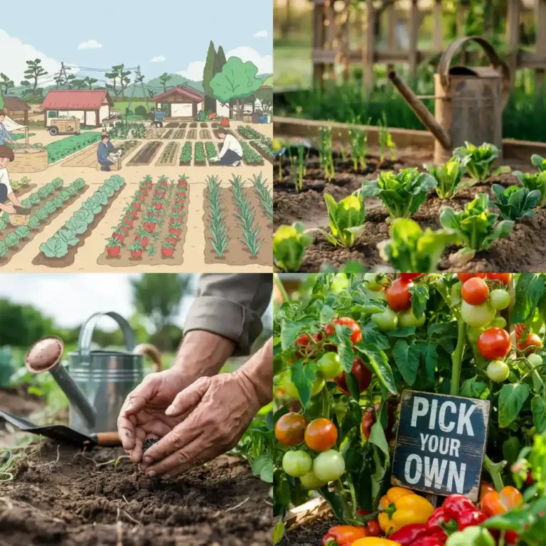 주말농장 작물별 파종시기 달력