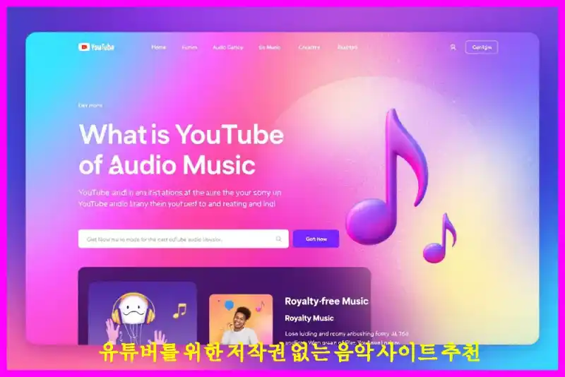 유튜버를 위한 저작권 없는 음악 사이트 추천