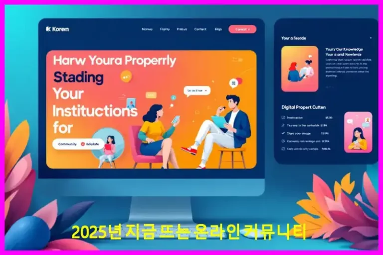 2025년 지금 뜨는 온라인 커뮤니티