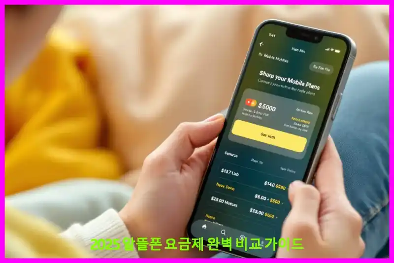 2025 알뜰폰 요금제 완벽 비교 가이드