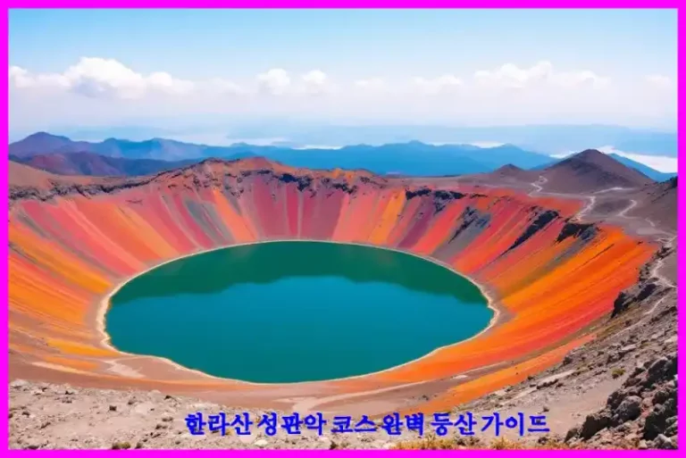한라산 성판악 코스 완벽 등산 가이드