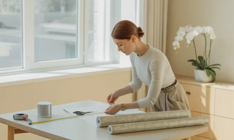 벽지 셀프 시공