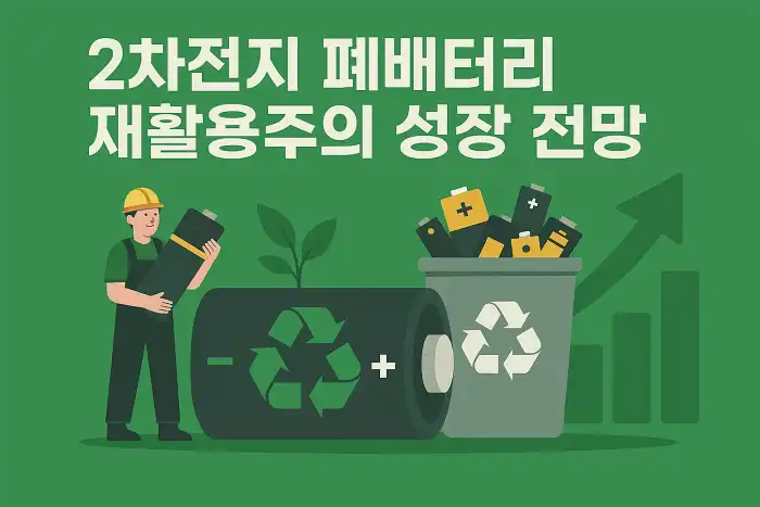 2차전지 폐배터리 재활용주의 성장 전망
