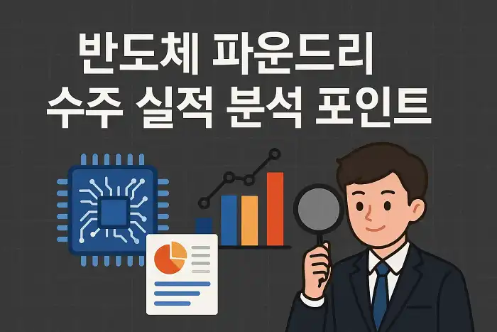 반도체 파운드리 수주 실적 분석 포인트