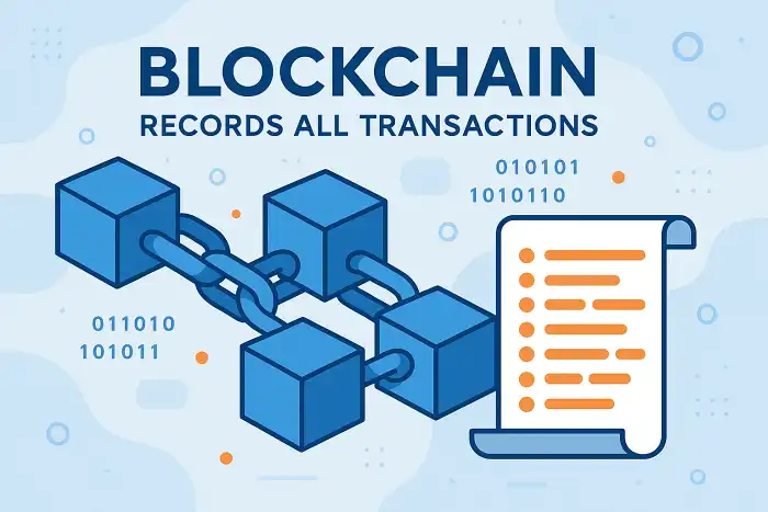 블록체인, 모든 거래를 기록하는 기술
