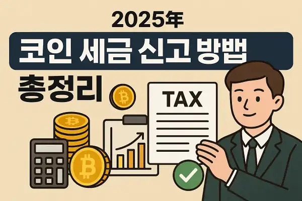 코인 세금 신고 방법 총정리