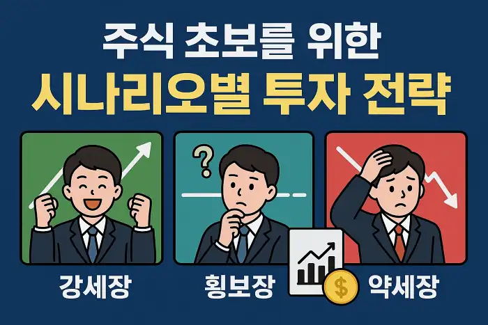 주식 초보를 위한 시나리오별 투자 전략