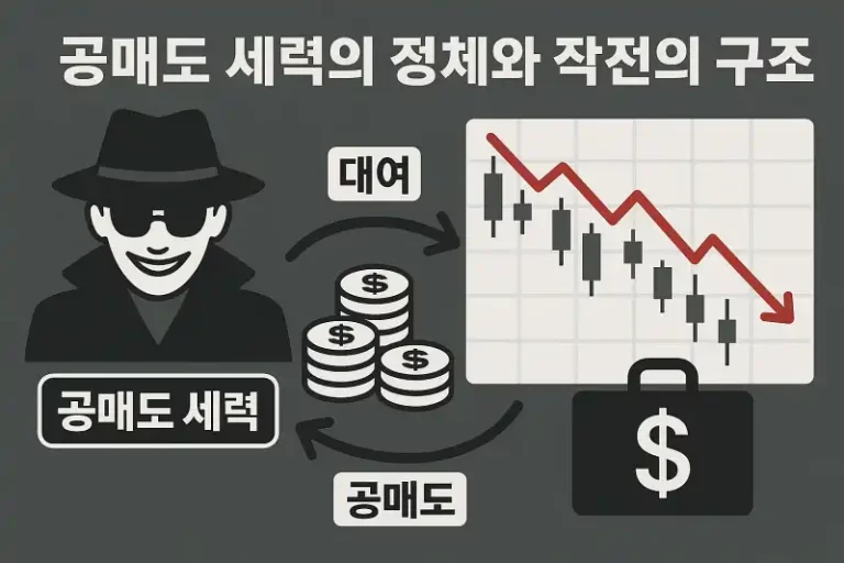 공매도 세력의 정체와 작전의 구조