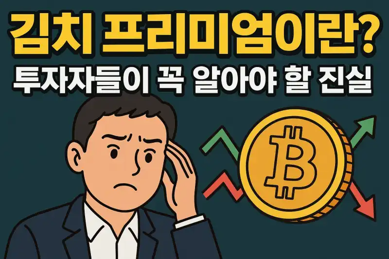 김치 프리미엄이란? 투자자들이 꼭 알아야 할 진실