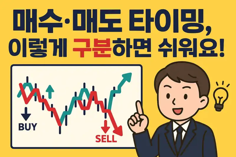 매수·매도 타이밍, 이렇게 구분하면 쉬워요!