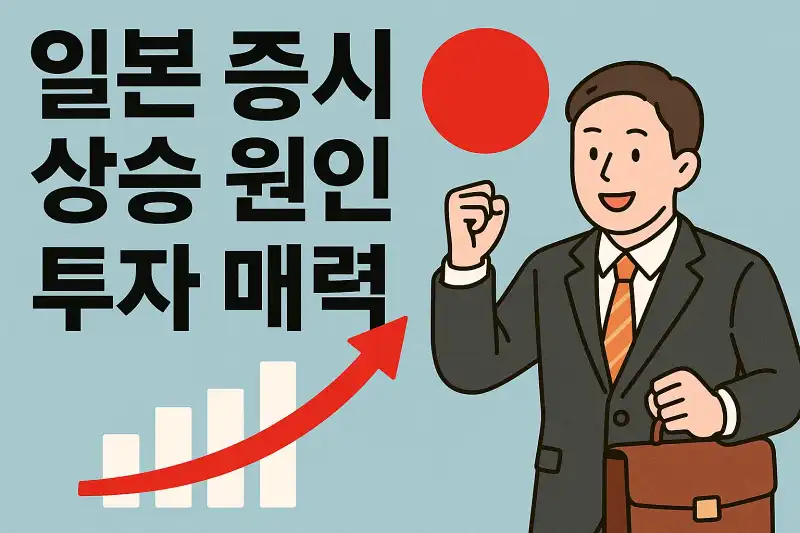 일본 증시 상승 원인과 투자 매력
