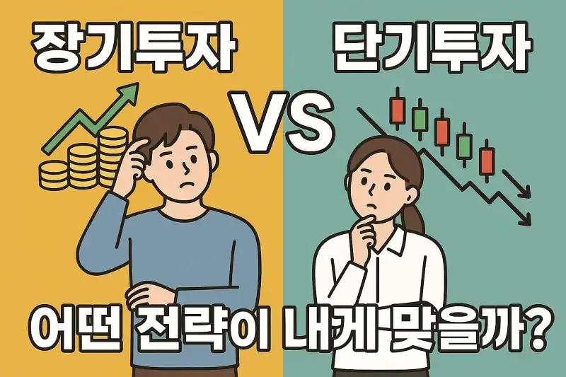 장기투자 vs 단기투자, 어떤 전략이 내게 맞을까?
