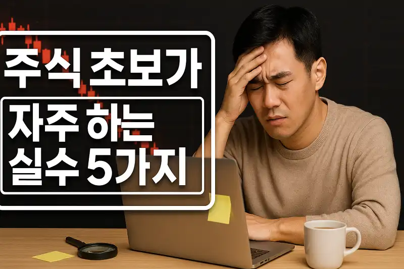 주식 초보가 자주 하는 실수 5가지