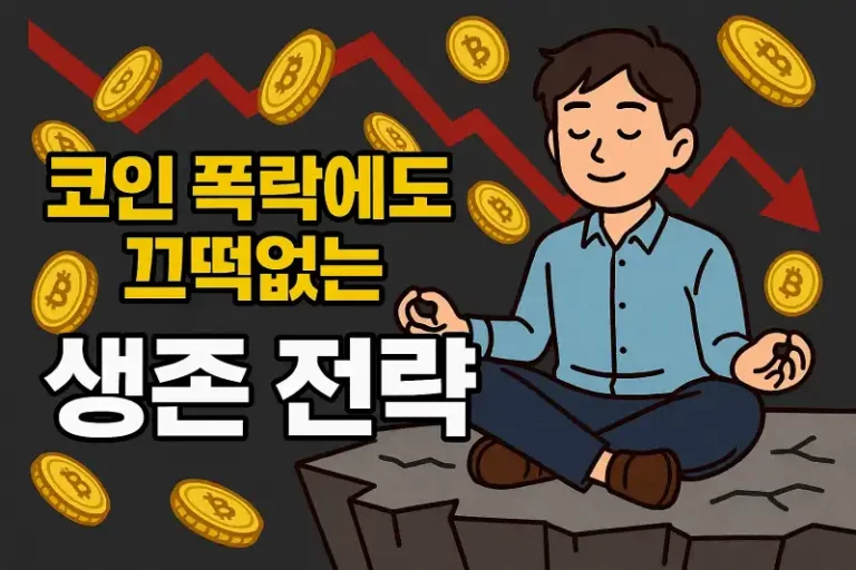 코인 폭락에도 끄떡없는 생존 전략