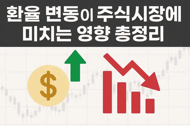 환율 변동이 주식시장에 미치는 영향 총정리