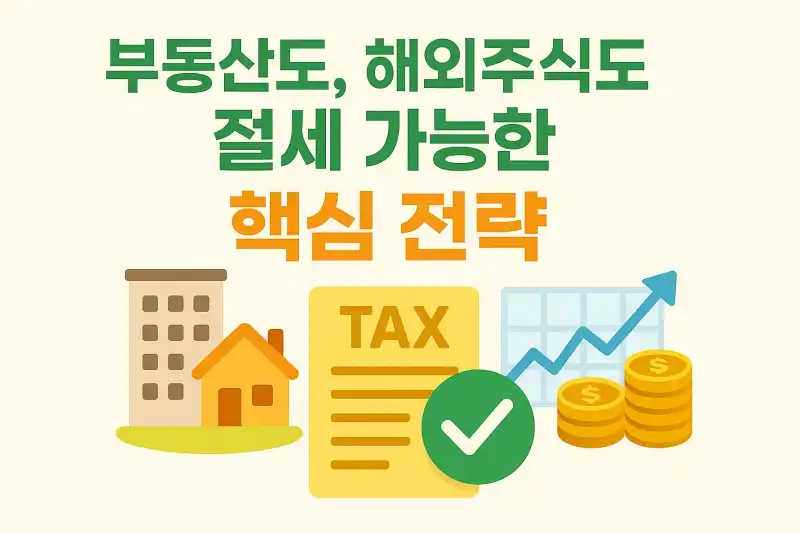 부동산도, 해외주식도 절세 가능한 핵심 전략