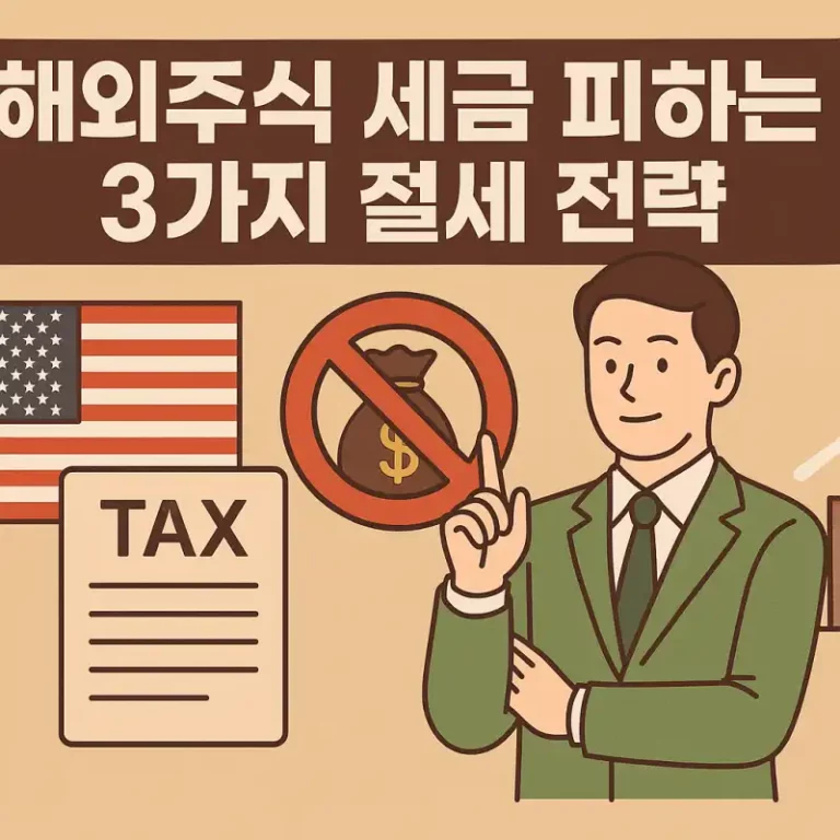 해외주식 세금 피하는 3가지 절세 전략