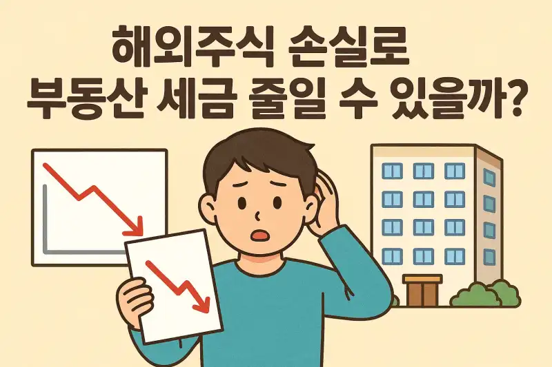 해외주식 손실로 부동산 세금 줄일 수 있을까?