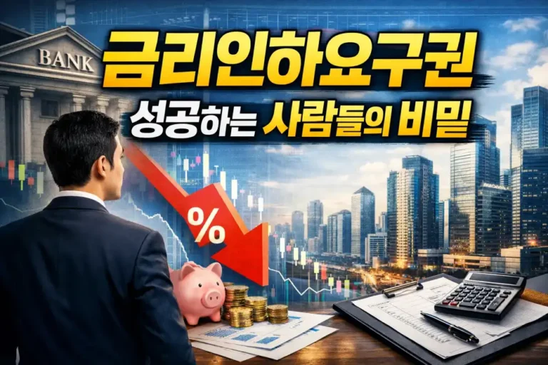 금리인하요구권, 성공하는 사람들의 비밀