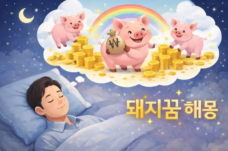 돼지 꿈? 대박일까 헛꿈일까