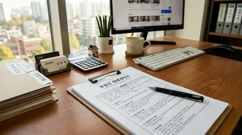 '부동산 매매계약서'와 '특약사항'