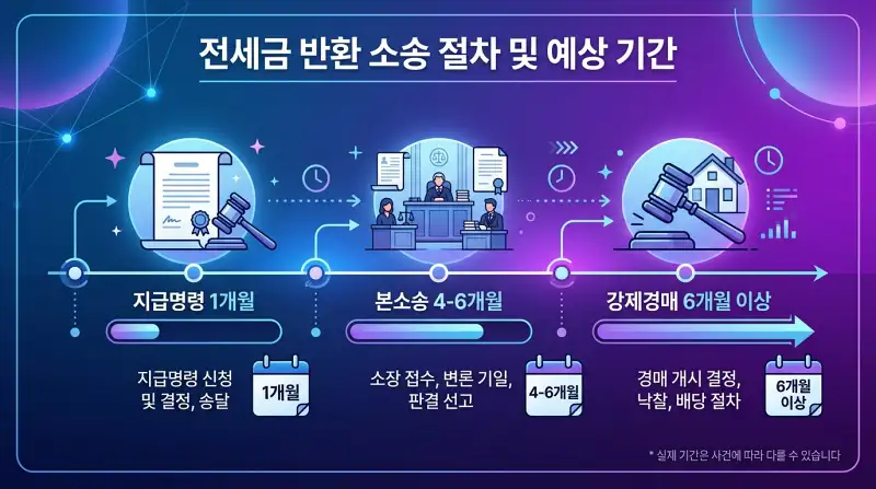 소송 기간 타임라인