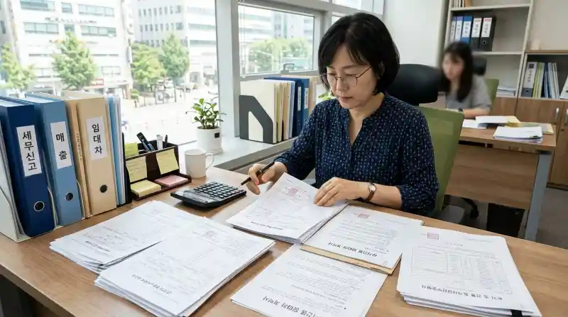 자영업자 서류 정리 