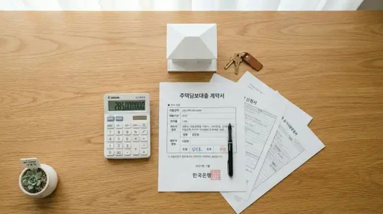 주택담보대출 계약서