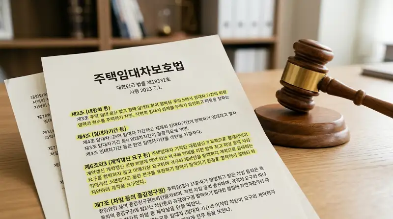 주택임대차보호법 문서